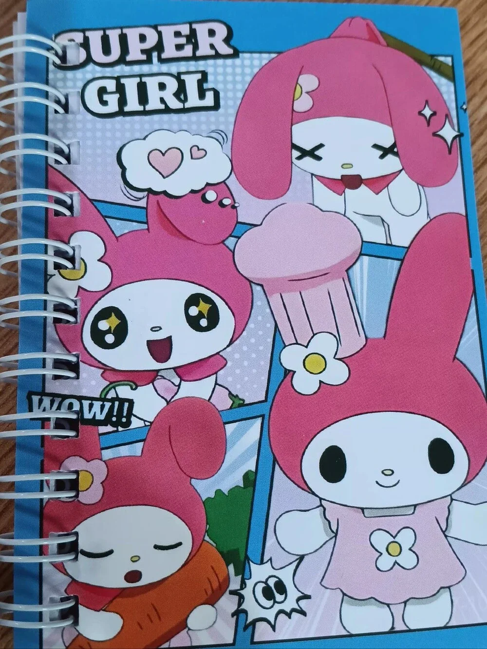 Kuromi Keychain And Mini Notebook Bundle